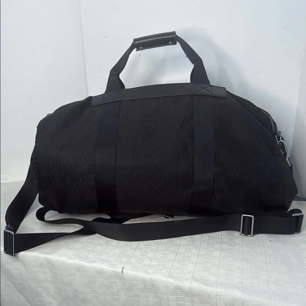 Michael Kors Kent Sport Unisex Weekender Black convertible Travel Bag Duffle
